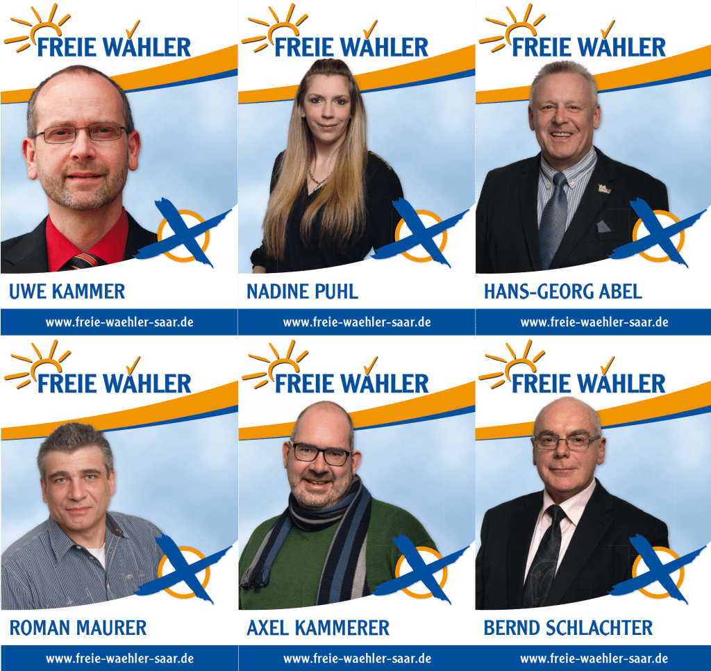 FREIE WÄHLER veröffentlichen Wahlplakate